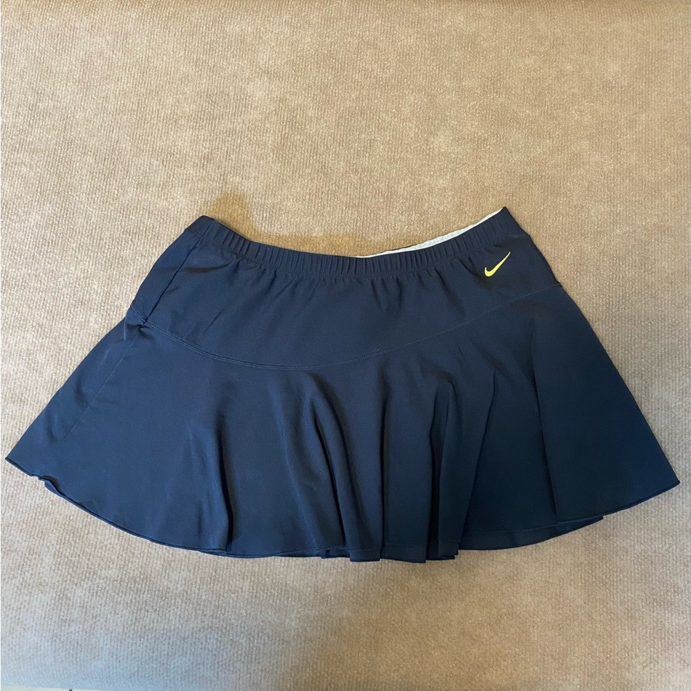 Nike Dri Fit Womens Size M (8-10) Skirt Navy Blue